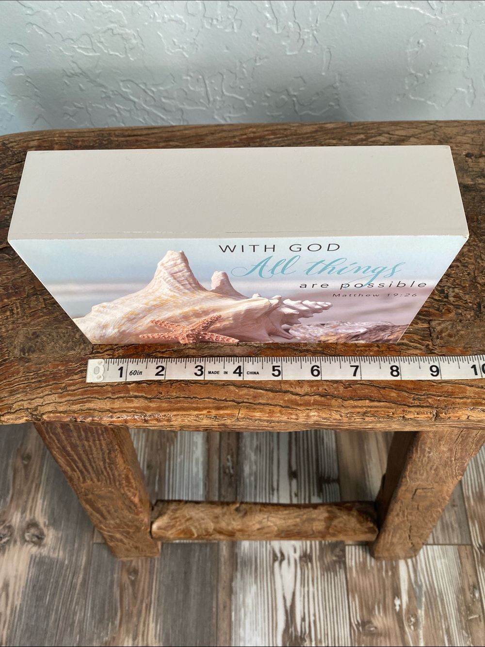 🐚Beach🐚Scripture Plaque - Picture 9 of 12